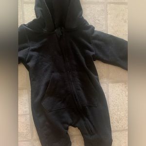 Zip up hooded onesie